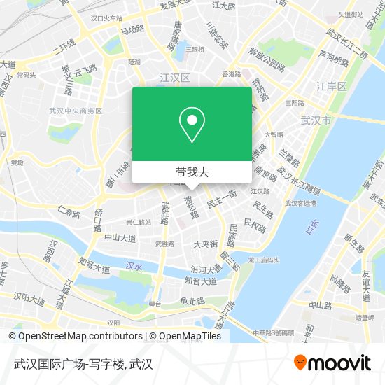 武汉国际广场-写字楼地图