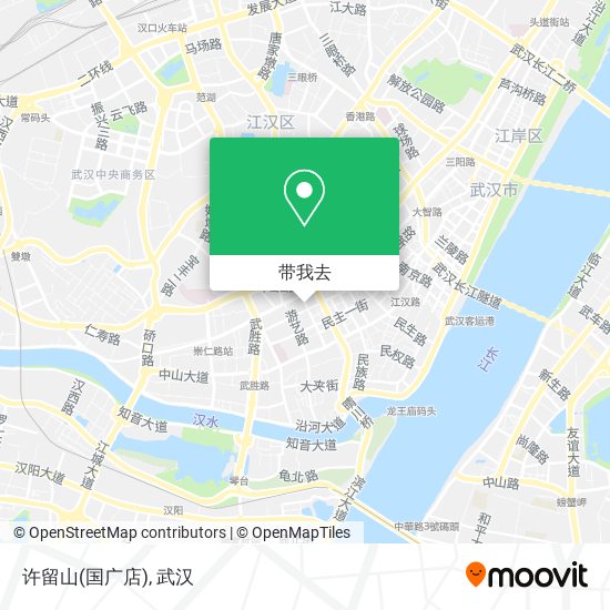 许留山(国广店)地图