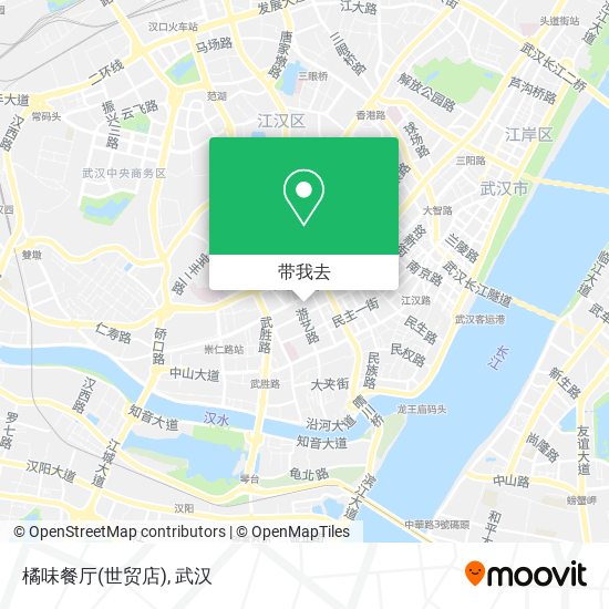 橘味餐厅(世贸店)地图