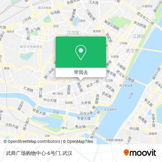 武商广场购物中心-6号门地图