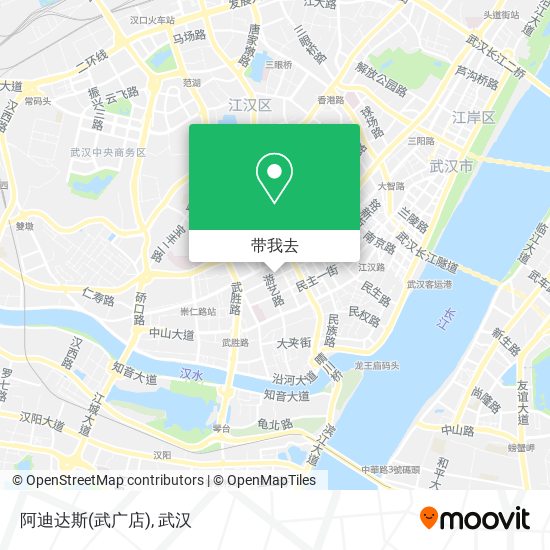 阿迪达斯(武广店)地图