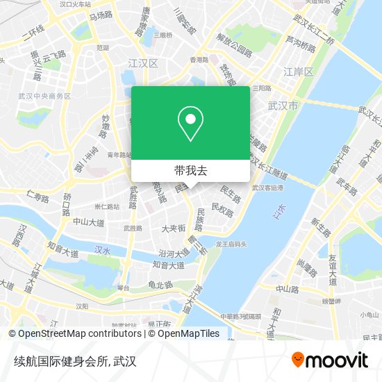 续航国际健身会所地图
