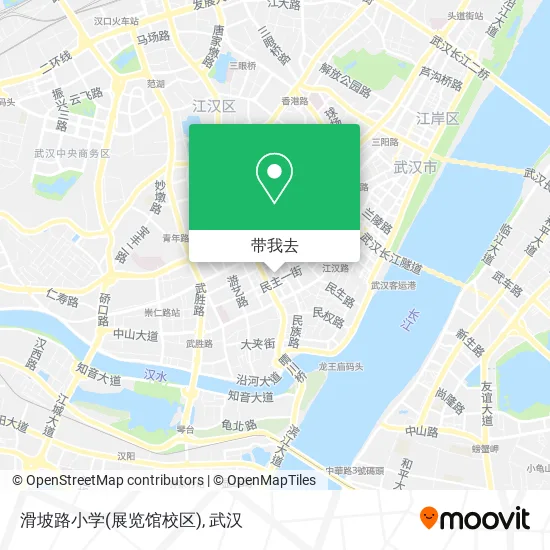 滑坡路小学(展览馆校区)地图