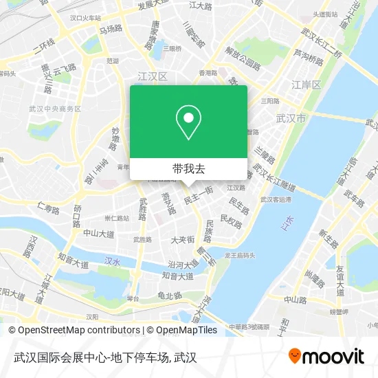 武汉国际会展中心-地下停车场地图