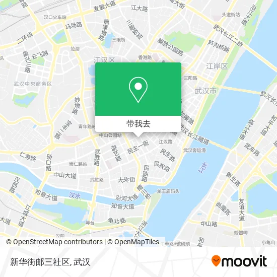 新华街邮三社区地图