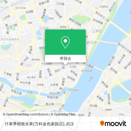 仟果季精致水果(万科金色家园店)地图