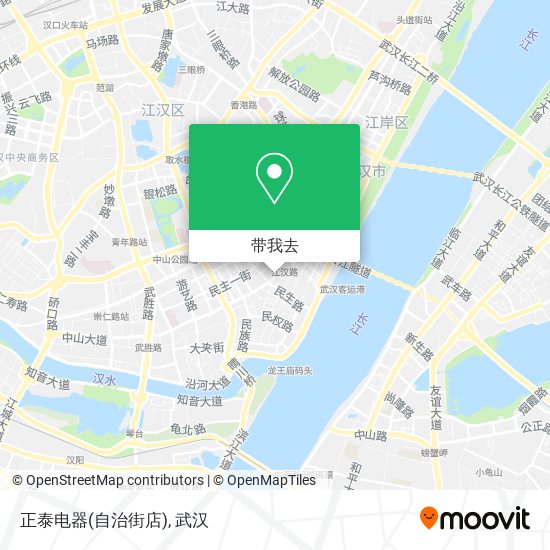 正泰电器(自治街店)地图