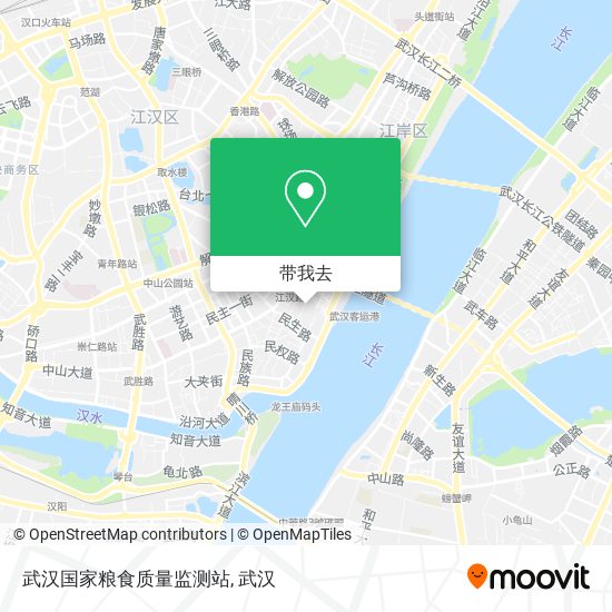 武汉国家粮食质量监测站地图
