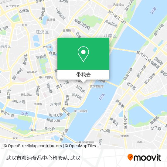 武汉市粮油食品中心检验站地图