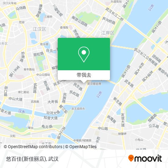 悠百佳(新佳丽店)地图