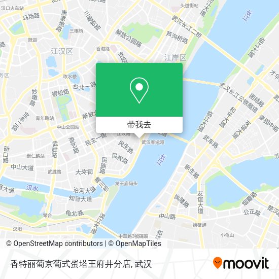 香特丽葡京葡式蛋塔王府井分店地图