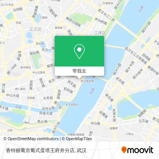 香特丽葡京葡式蛋塔王府井分店地图