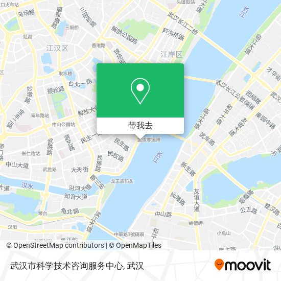 武汉市科学技术咨询服务中心地图