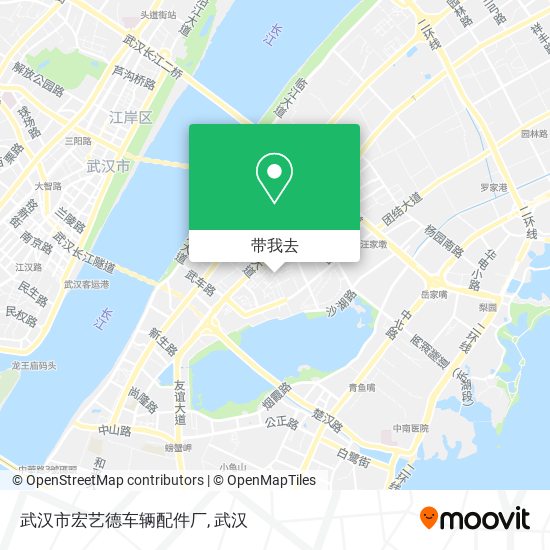 武汉市宏艺德车辆配件厂地图