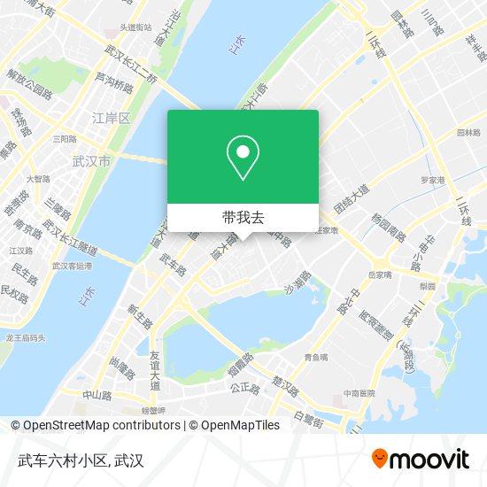 武车六村小区地图