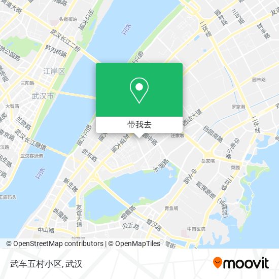 武车五村小区地图