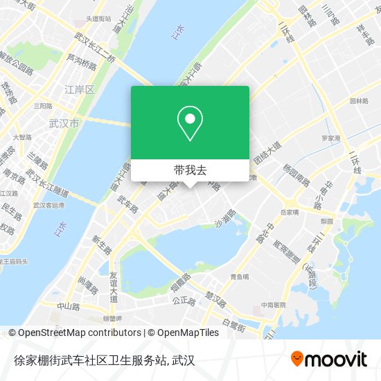 徐家棚街武车社区卫生服务站地图