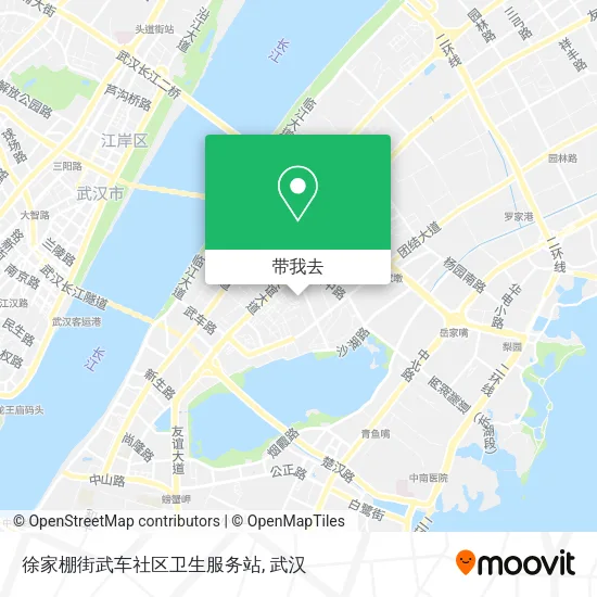 徐家棚街武车社区卫生服务站地图
