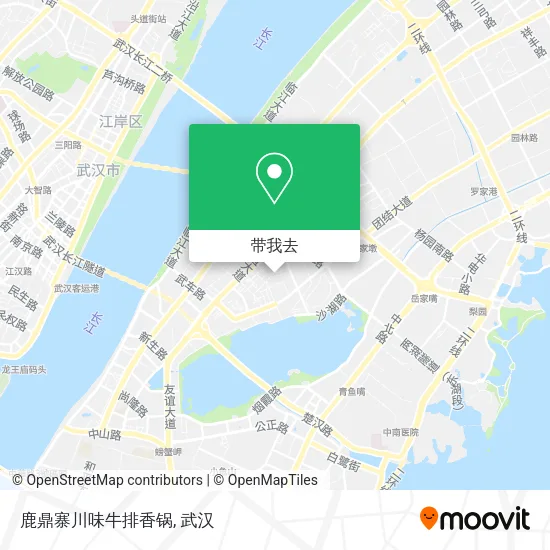 鹿鼎寨川味牛排香锅地图