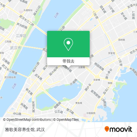 雅歌美容养生馆地图