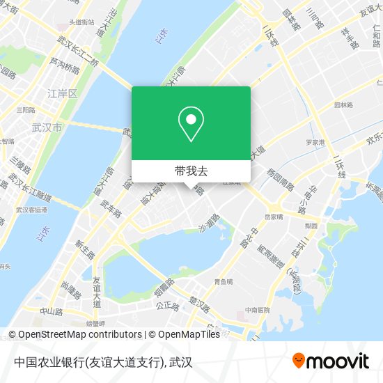 中国农业银行(友谊大道支行)地图