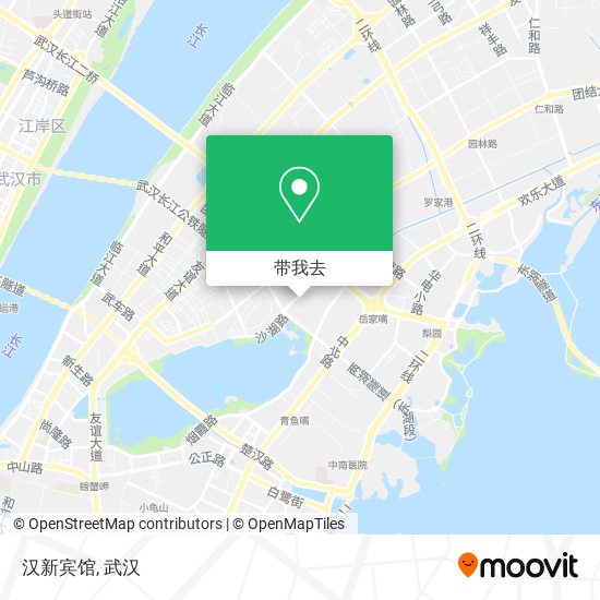 汉新宾馆地图