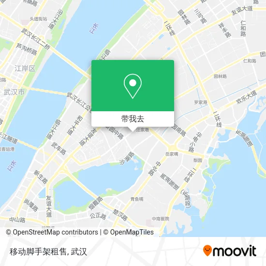 移动脚手架租售地图