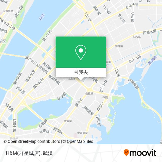 H&M(群星城店)地图