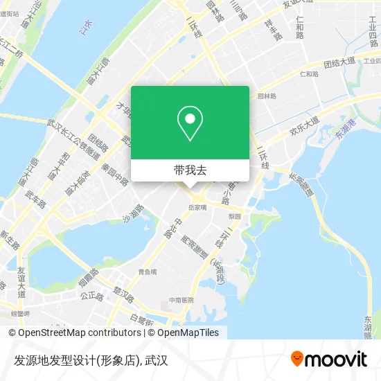 发源地发型设计(形象店)地图