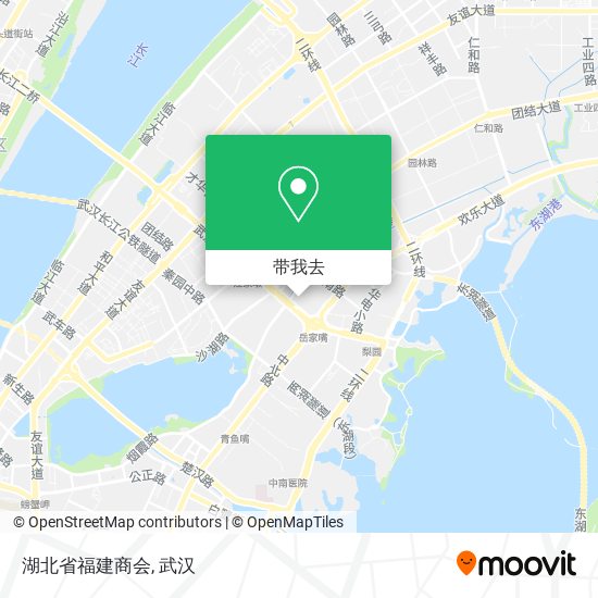 湖北省福建商会地图