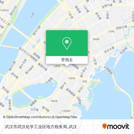 武汉市武汉化学工业区地方税务局地图