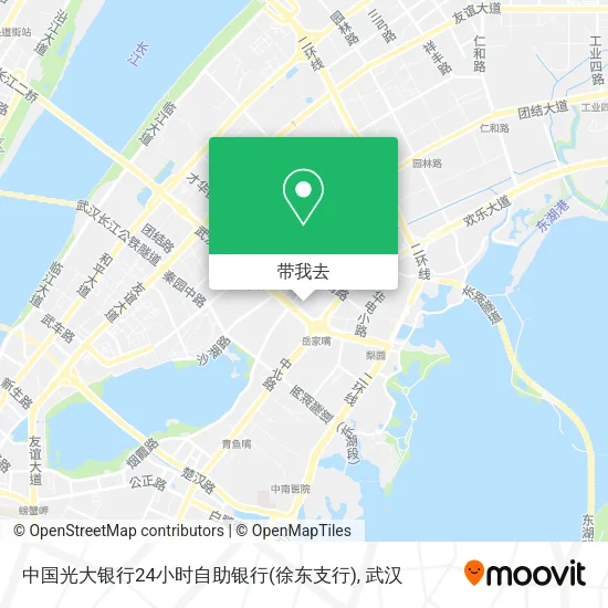 中国光大银行24小时自助银行(徐东支行)地图