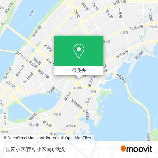 佳园小区(团结小区南)地图