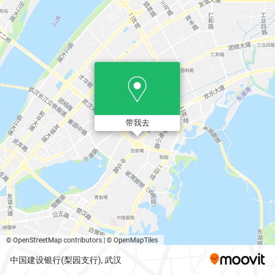 中国建设银行(梨园支行)地图