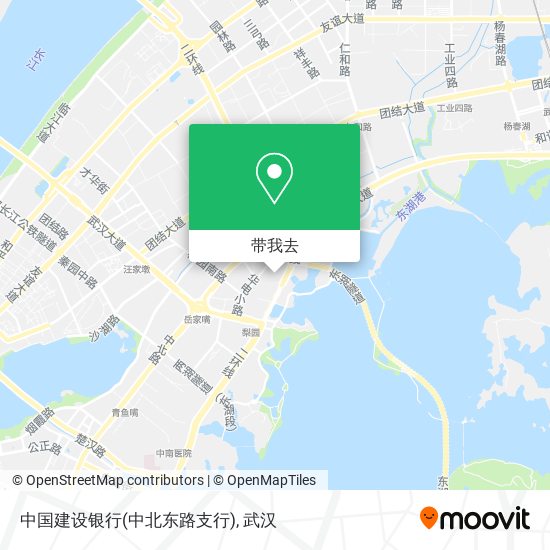 中国建设银行(中北东路支行)地图