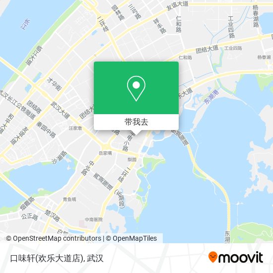 口味轩(欢乐大道店)地图