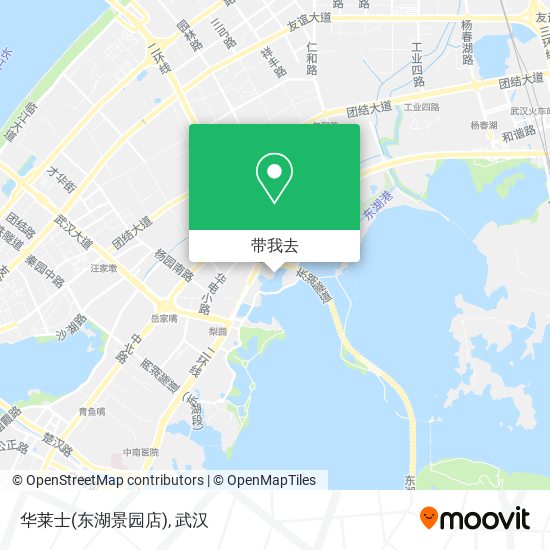 华莱士(东湖景园店)地图