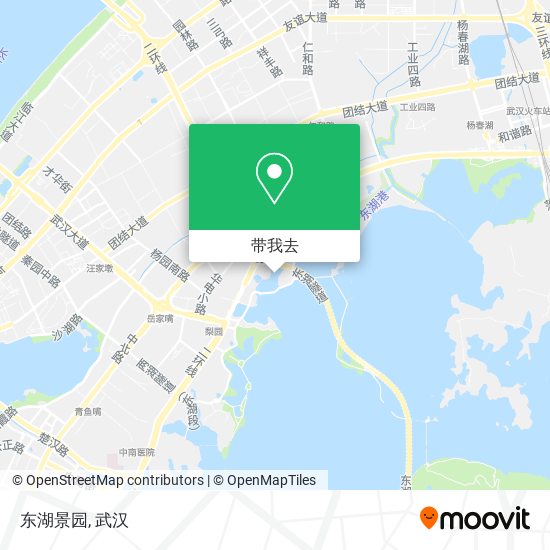 东湖景园地图