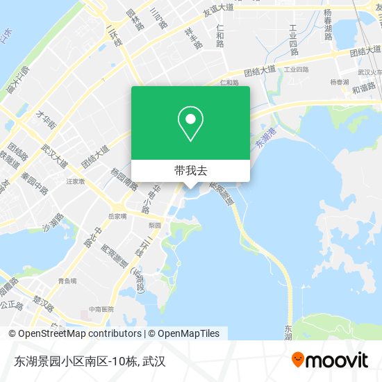 东湖景园小区南区-10栋地图