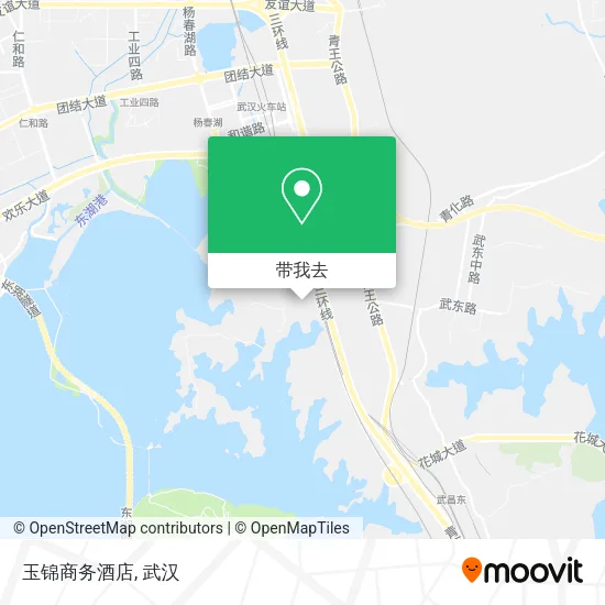 玉锦商务酒店地图