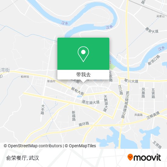 俞荣餐厅地图