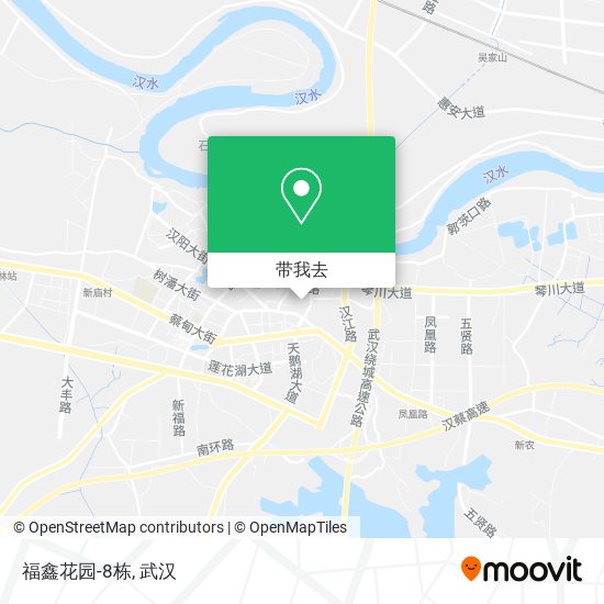 福鑫花园-8栋地图