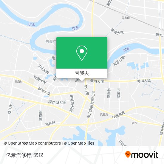 亿豪汽修行地图