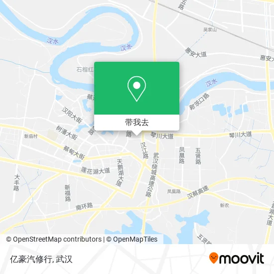 亿豪汽修行地图