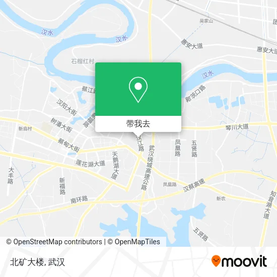 北矿大楼地图