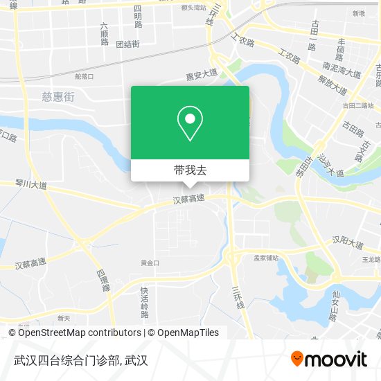 武汉四台综合门诊部地图