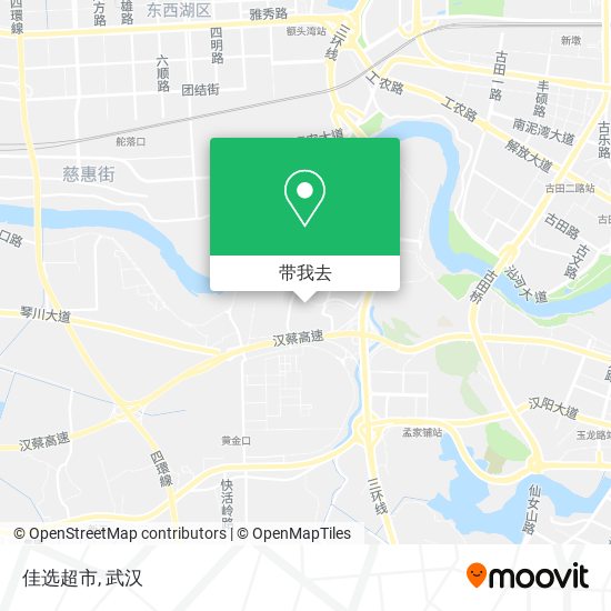 佳选超市地图