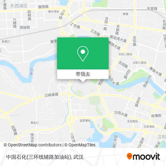 中国石化(三环线辅路加油站)地图