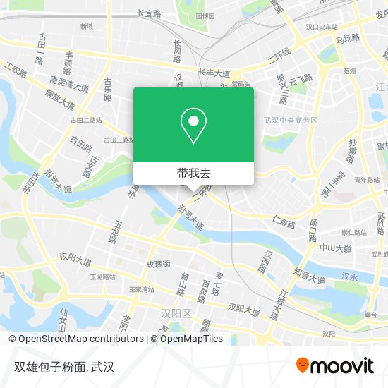 双雄包子粉面地图