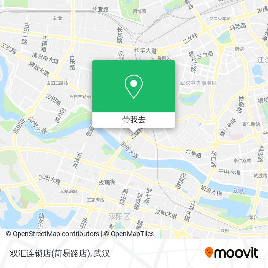 双汇连锁店(简易路店)地图